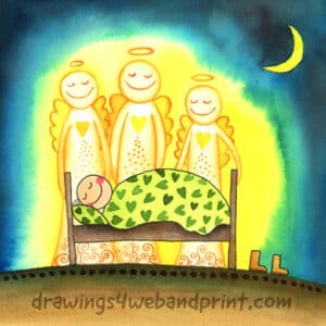 Illustration "Unknown Angels"